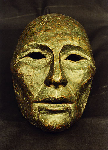 Máscara en Bronce 1989 - 0.24 x 0.17 cm, 9.5'' x 7''