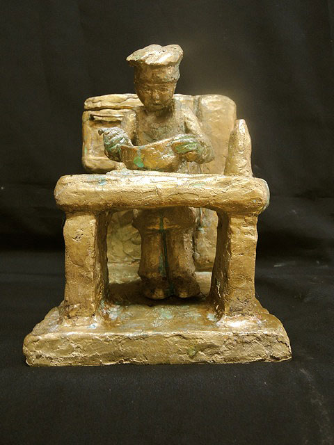 Técnica bronce, Medidas: 18cms x 18cms x 14cms